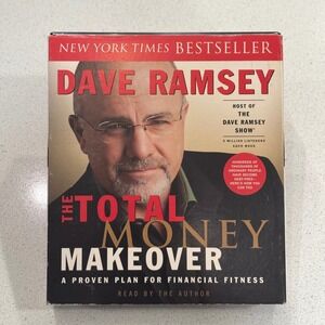 The Total Money Makeover‎ by Dave Ramsey Audio Book 3 CDs Audiobook Disc